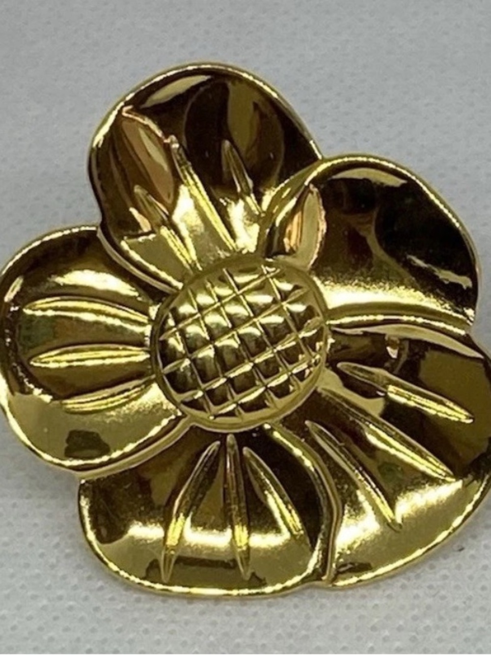 Gold Floral Statement ring - Women Jewelry